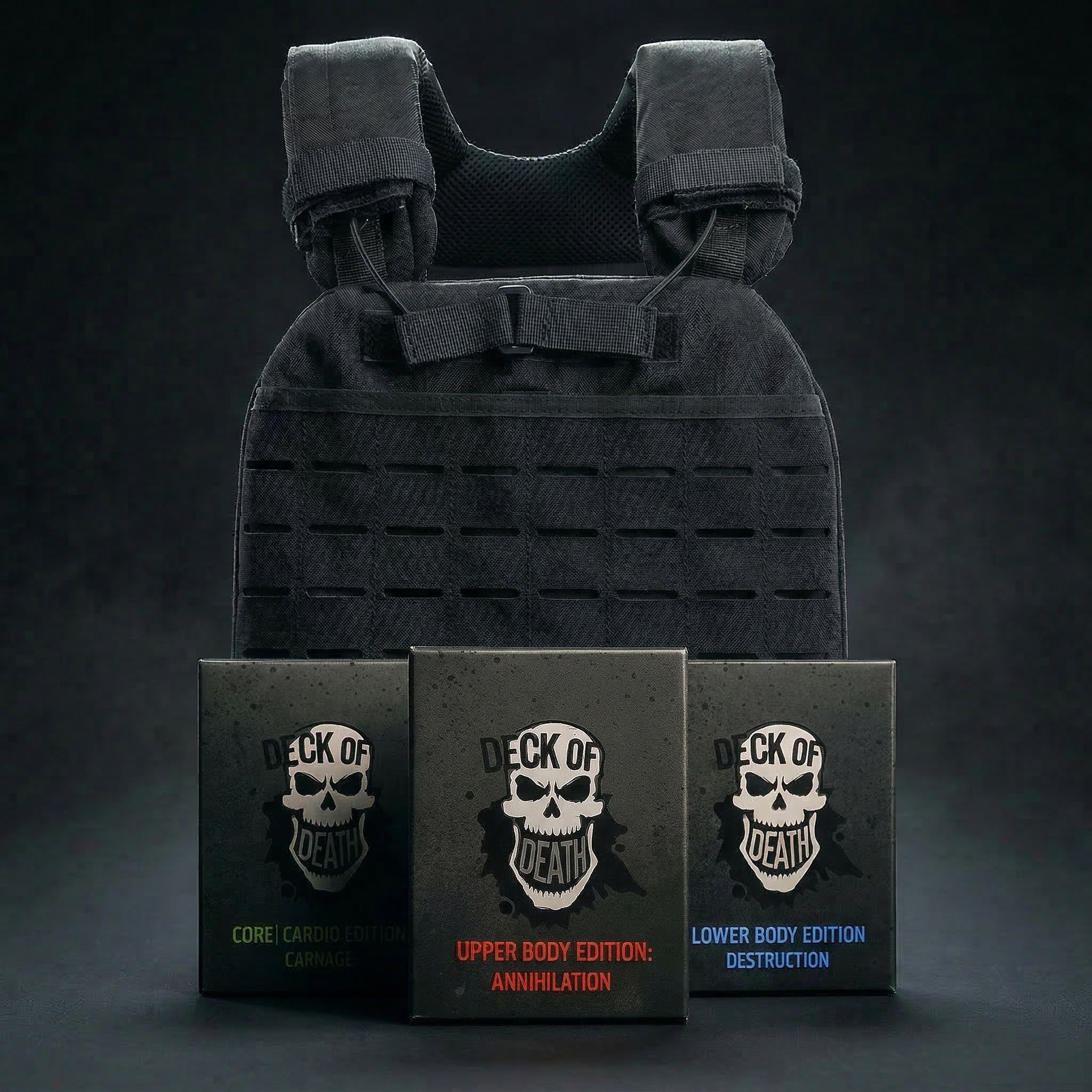Death Vest Bundle (1x Trifecta Set) – Deck of Death